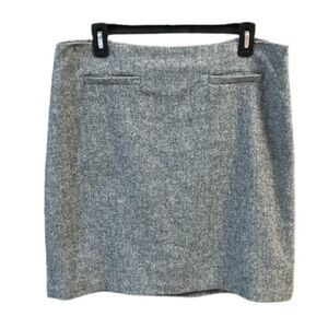 NWT Talbots wool blend skirt Tweed grey The Talbots Classic Size 12  Rtl 99
